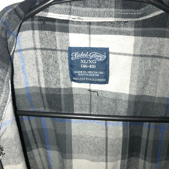 Two toned flannel - Picture 2 of 3